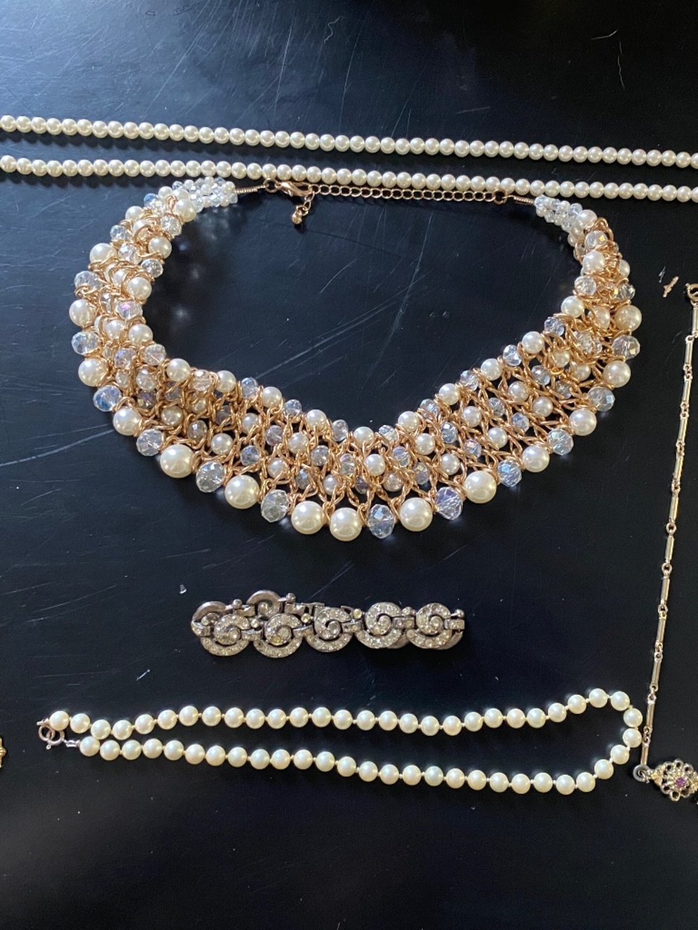 Lot of Fancy Costume Necklaces